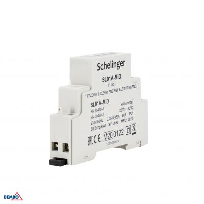 LICZNIK ENERGII 1-FAZOWY MID SCHELINGER BEMKO (A31-SL01A-MID)